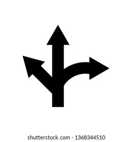 
Way direction arrow, Wind direction Icon, road direction, road direction icon, vector illustration
