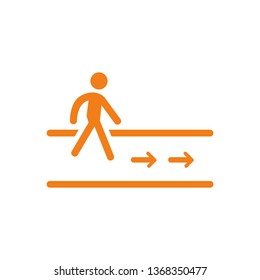 Way direction arrow, Wind direction Icon, road direction, road direction icon, vector illustration
