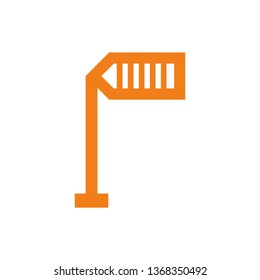 Way direction arrow, Wind direction Icon, road direction, road direction icon, vector illustration
