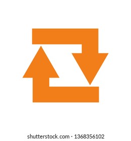 Way direction arrow, Wind direction Icon, road direction, road direction icon, vector illustration

