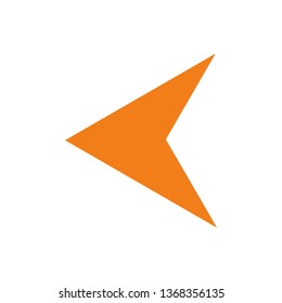 Way direction arrow, Wind direction Icon, road direction, road direction icon, vector illustration
