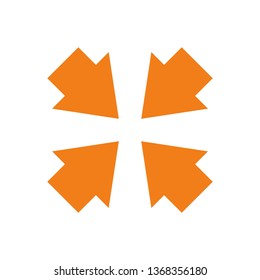 Way direction arrow, Wind direction Icon, road direction, road direction icon, vector illustration
