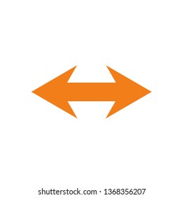 Way direction arrow, Wind direction Icon, road direction, road direction icon, vector illustration
