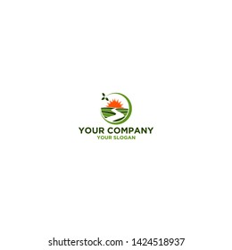 way to farm logo design
