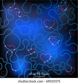 Way To Heart Abstract background