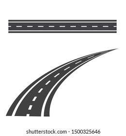 way icon Vector Illustration design Logo template