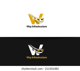 Way Infrastructure Web Icons And Vector Logo