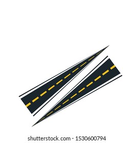 way logo and symbol Vector Illustration