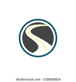 way logo and symbol Vector Illustration