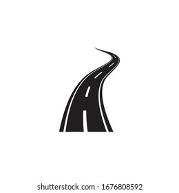 way logo vector icon template design