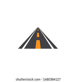 way logo vector icon template design