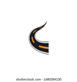 way logo vector icon template design