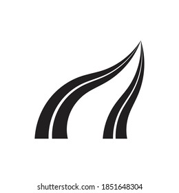 ilustración de la plantilla del vector del logotipo de la manera