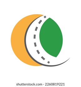 way logo vector template illustration