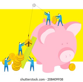 The way to Piggy bank