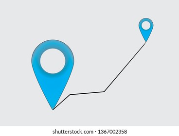 The way from point A to point B