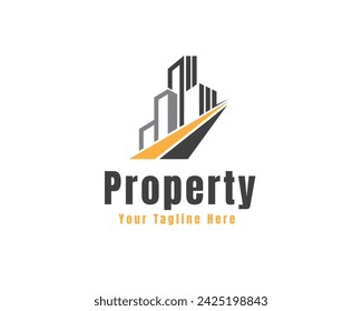 manera de la solución edificio logotipo del apartamento icono símbolo plantilla de diseño ilustración inspiración