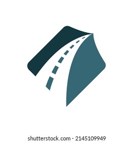 way transportation symbol vector template illustration