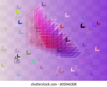 way vector background