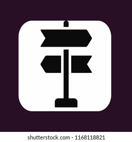 way vector icon