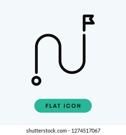 Way vector icon