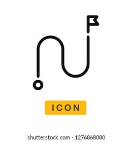 Way vector icon