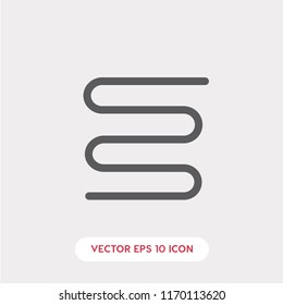 Way vector icon. Guide symbol. Best modern flat pictogram illustration for web and mobile apps design.
