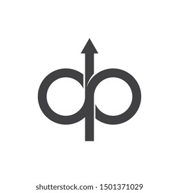 Way vector icon illustration design template