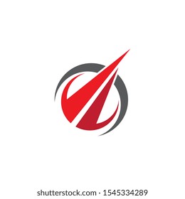 Way vector icon illustration design template