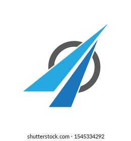 Way vector icon illustration design template