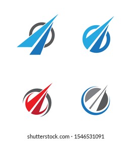 Way vector icon illustration design template