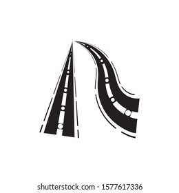 Way vector icon illustration design template