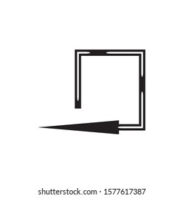Way vector icon illustration design template