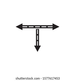 Way vector icon illustration design template