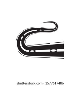 Way vector icon illustration design template