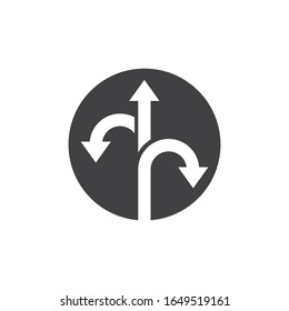 Plantilla de diseño de ilustración de icono de vector de la forma 