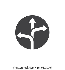 Way vector icon illustration design template 