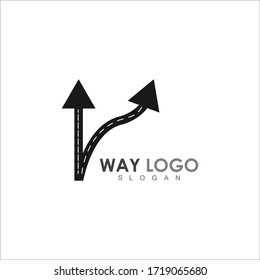 Way vector icon illustration design template