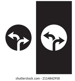 Way vector icon illustration design template