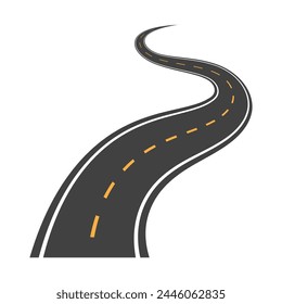 Way vector icon illustration design template