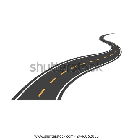 Way vector icon illustration design template