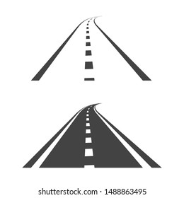 Way vector illustration design template