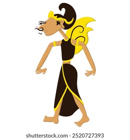 Wayang Illustration - Single Vector 09