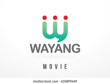 Wayang logo is a company provide movie services.