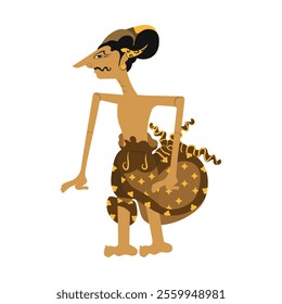 Wayang Vector Illustration - Wayang Yudistira