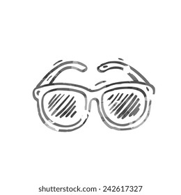 Wayfarer Sunglasses Icon Stock Vector (Royalty Free) 242617327 ...