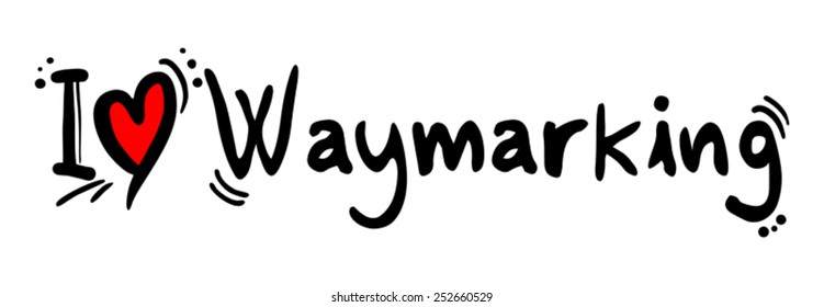 Waymarking love