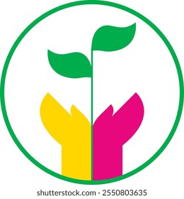 Ways to help others vector symbol