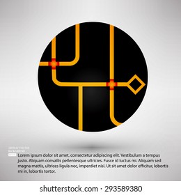Ways of solution circle company symbol design
