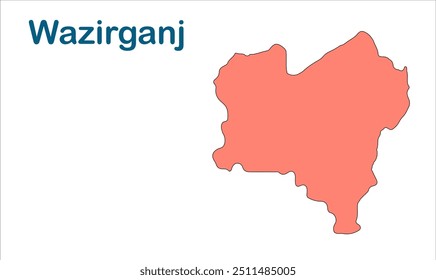 Wazirganj subdivision map, Gaya District, Bihar State, Republic of India, Government of Bihar, Indian territory, Eastern India, politics, village, tourism